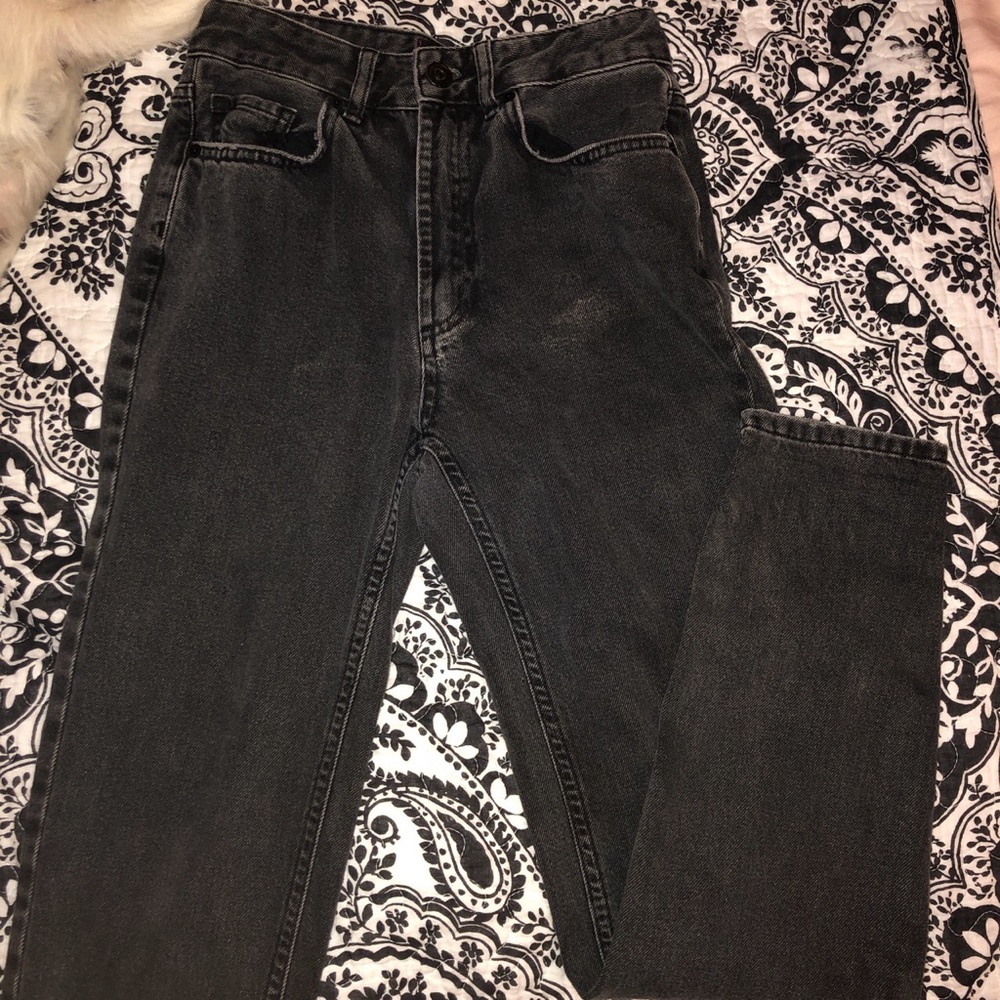 BDG black mom jeans